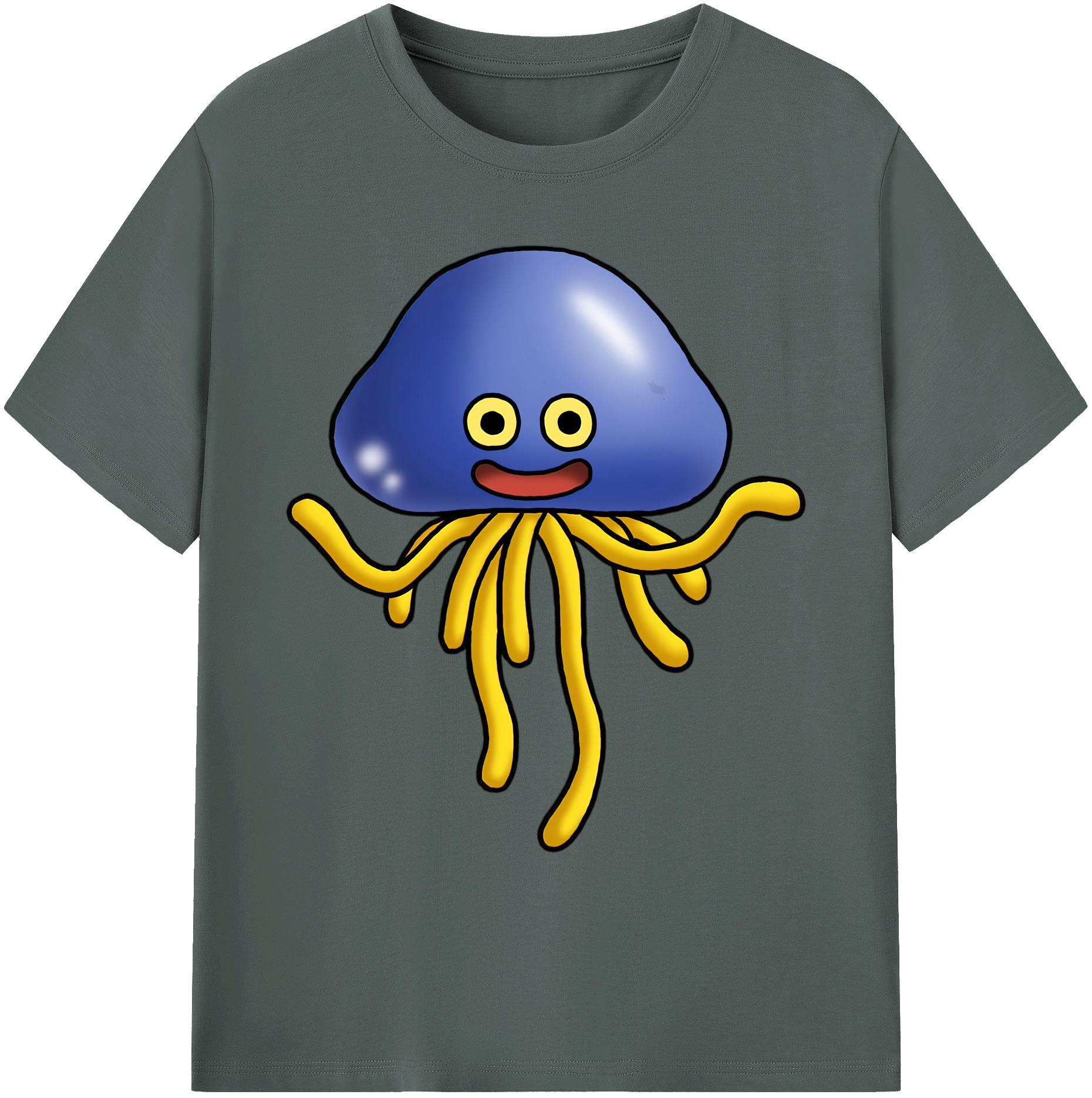 （画像用） ドラゴンクエスト Doragon Kuesuto Dragon Quest 綿100％ メンズ半袖Tシャツ｜肌触りやわらか＆通気性